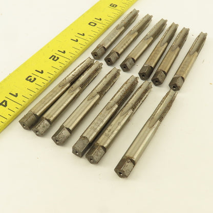 Vermont 5/16"-24  NF Straight Flute Bottoming Tapered Hand Tap Lot Of 12