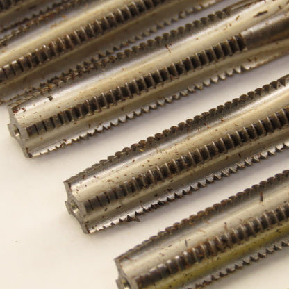 Vermont 5/16"-24  NF Straight Flute Bottoming Tapered Hand Tap Lot Of 12