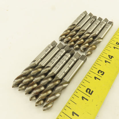 Vermont 5/16"-24 NF Spiral Flute Tapered Plug Hand Tap Lot Of 12