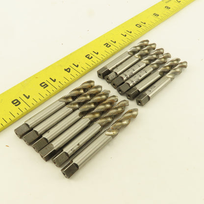 Vermont 5/16"-24 NF Spiral Flute Tapered Plug Hand Tap Lot Of 12