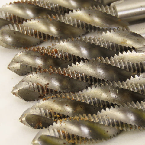 Vermont 5/16"-24 NF Spiral Flute Tapered Plug Hand Tap Lot Of 12