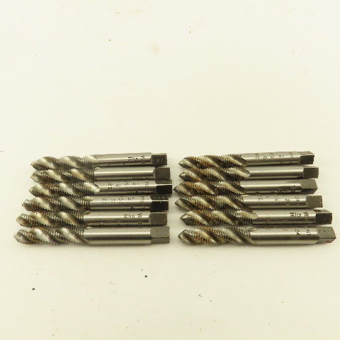 Vermont 5/16"-24 NF Spiral Flute Tapered Plug Hand Tap Lot Of 12