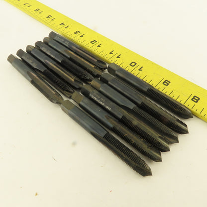 Card Union Twist Drill 3/8"-24 NF Straight Flute Tapered Plug Hand Tap Lot Of 12