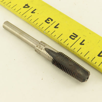 Hanson Whitney 7/16"-20 Straight Flute Tapered Bottoming Tap 1/4" Machine Shank