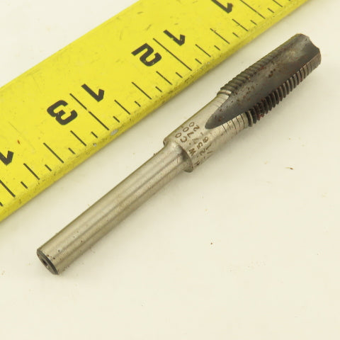 Hanson Whitney 7/16"-20 Straight Flute Tapered Bottoming Tap 1/4" Machine Shank