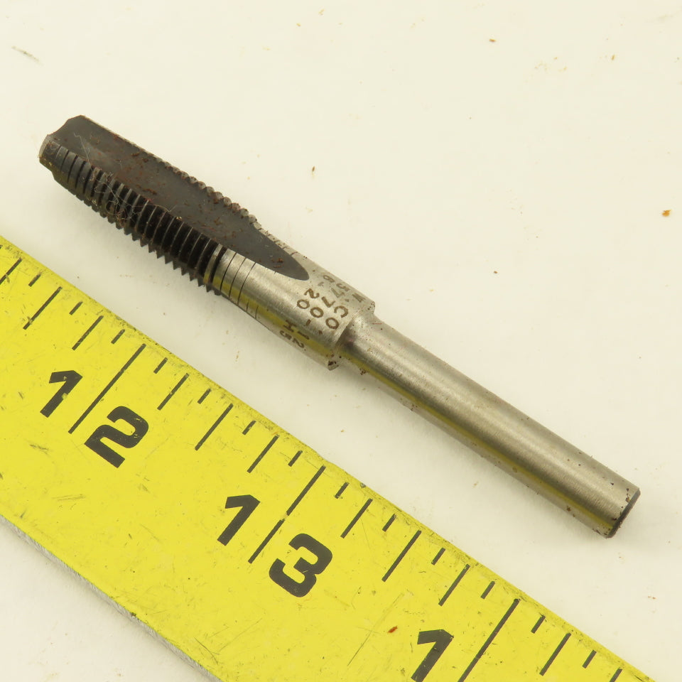 Hanson Whitney 7/16"-20 Straight Flute Tapered Bottoming Tap 1/4" Machine Shank
