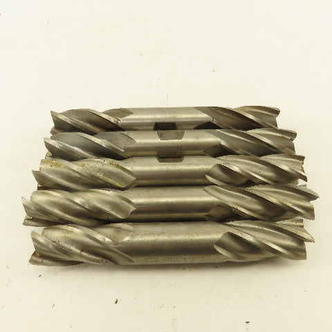 3/4" Dia. 4 Flute Twist Double Ended Square End Mill Lot Of 5