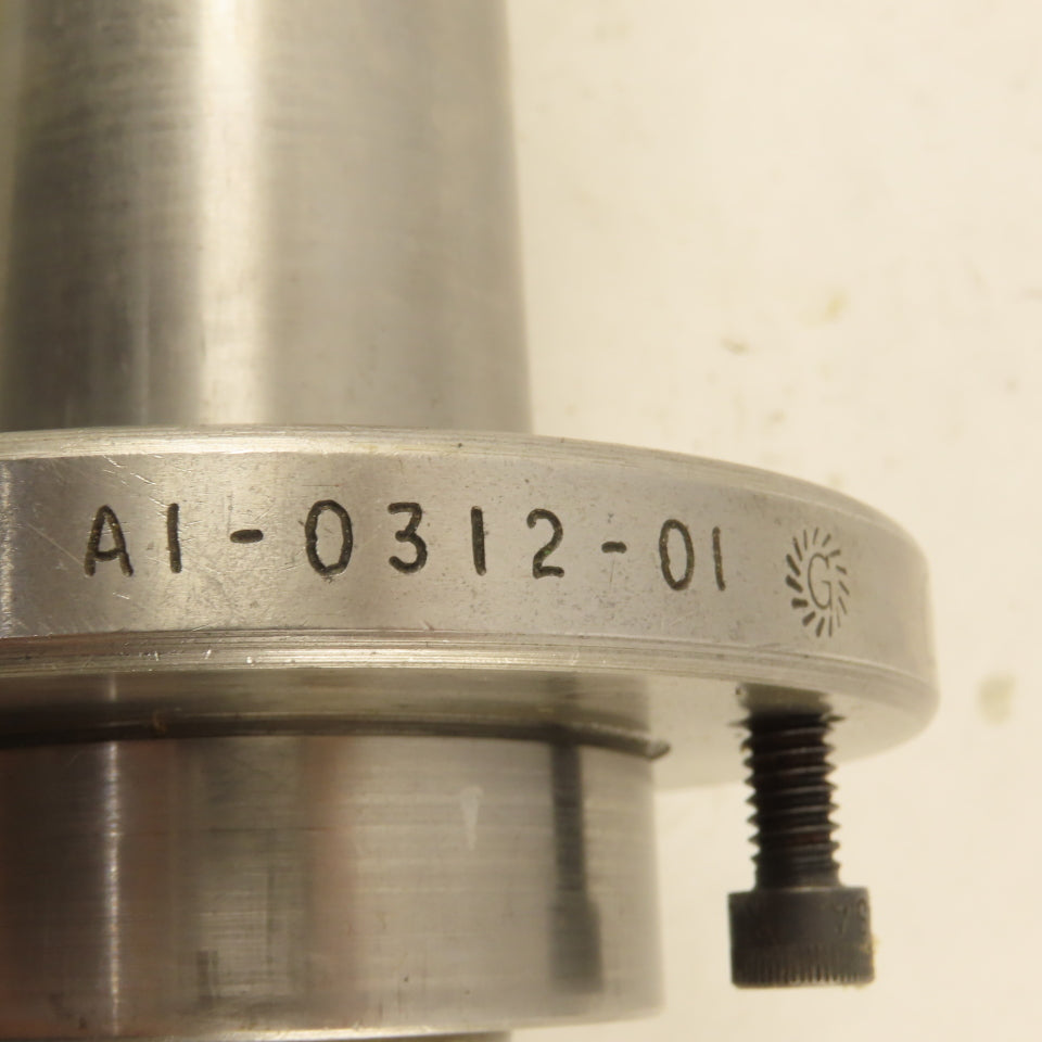 Gleason A1-03120-01 Expanding Collet Arbor 1-1/2" x 2-3/8" Needs New Pull Stud