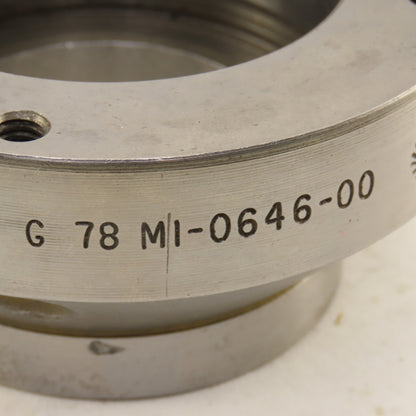 Gleason G78 M1-0646-00 Gear Hobbing Tooling For 2-3/8" Arbor