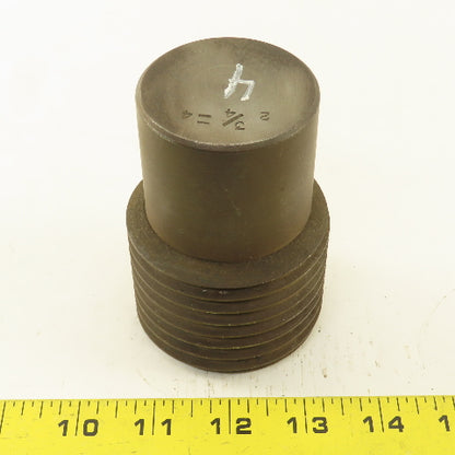 2-3/4"- 4 Thread Plug Gauge Right Hand