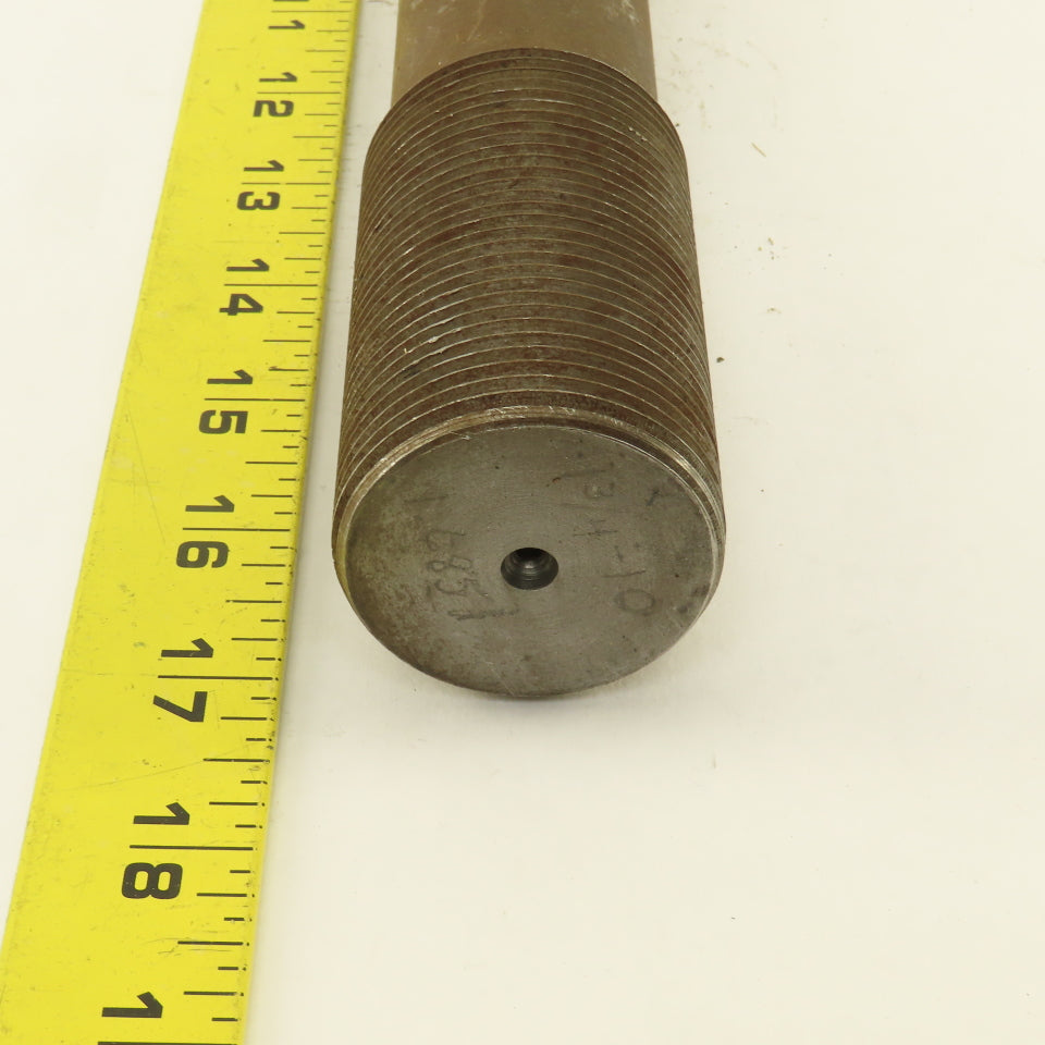1-3/4"- 10 Standard Thread Plug Gauge Right Hand P.D. 1.6851