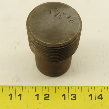 1-3/4"- 10 Standard Thread Plug Gauge Right Hand