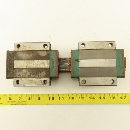 Hiwin LGW35CCH 35mm Linear Guide Bearing Blocks On 280mm Long Rail