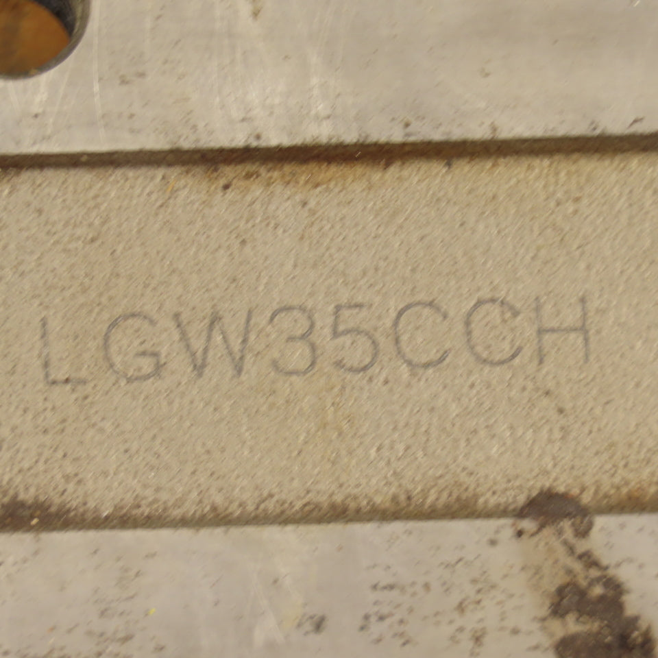 Hiwin LGW35CCH 35mm Linear Guide Bearing Blocks On 280mm Long Rail