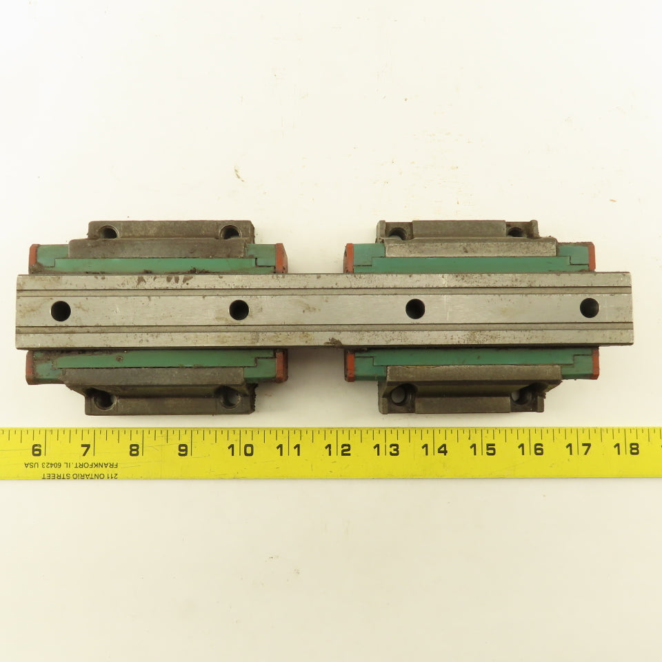 Hiwin LGW35CCH 35mm Linear Guide Bearing Blocks On 280mm Long Rail