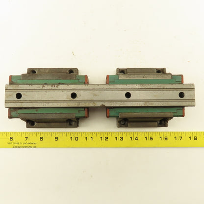 Hiwin LGW35CCH 35mm Linear Guide Bearing Blocks On 280mm Long Rail