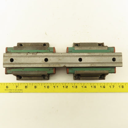 Hiwin LGW35CCH 35mm Linear Guide Bearing Blocks On 280mm Long Rail