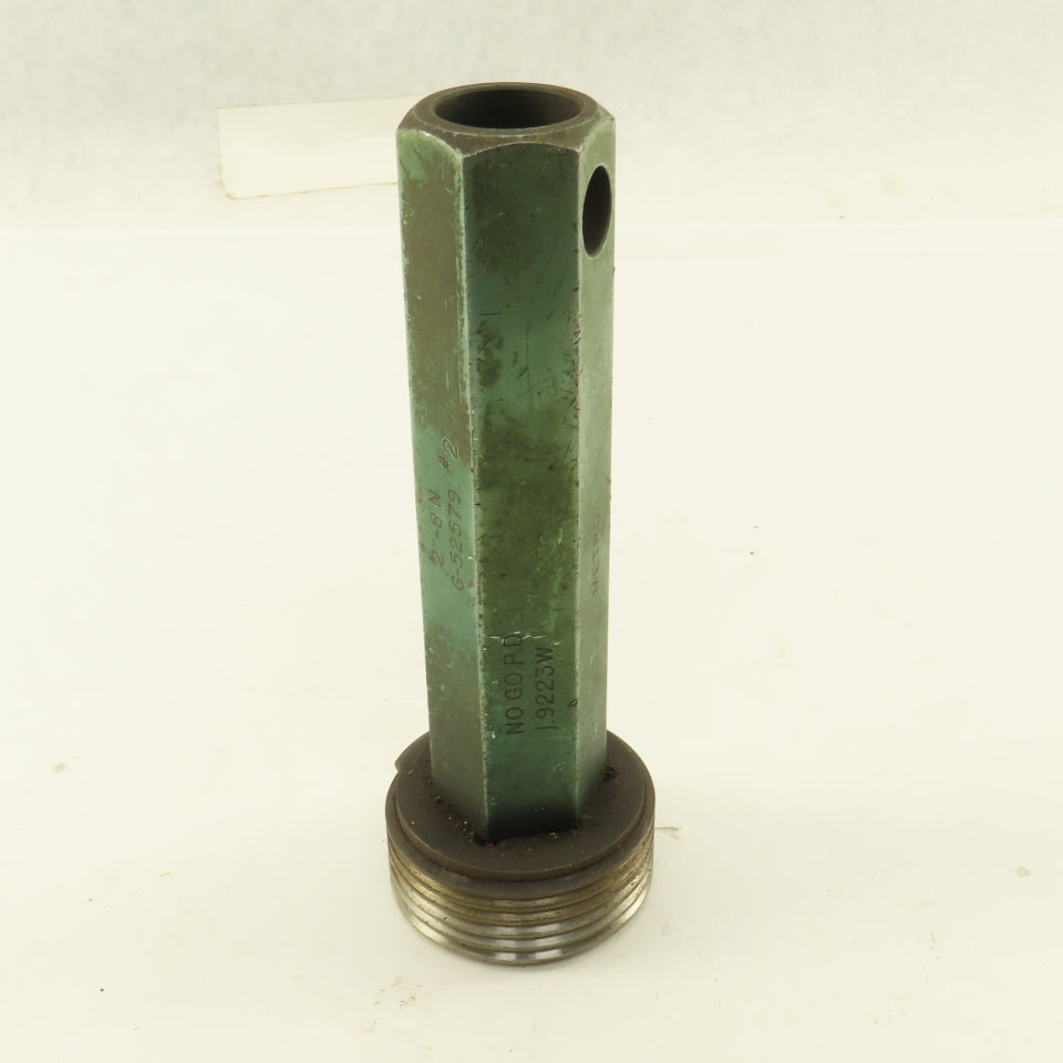 Metro 641TP 2"- 8 UNC Thread Plug Gauge Right Hand No Go Not Go P.D. 1.9223