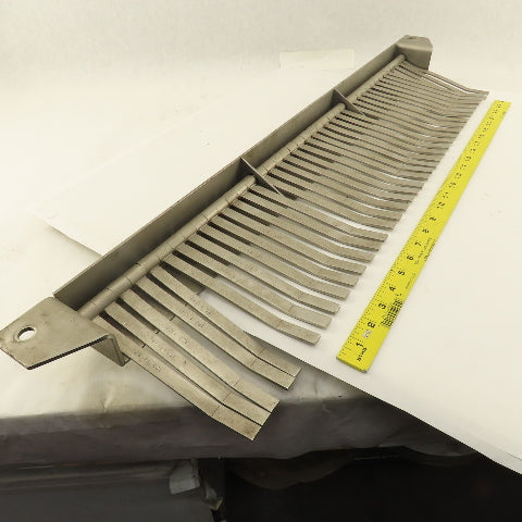 31" Wide Single Direction Material Pass Thru Guard Conveyor 34" Mounting Width