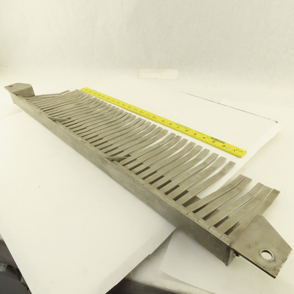 31" Wide Single Direction Material Pass Thru Guard Conveyor 34" Mounting Width