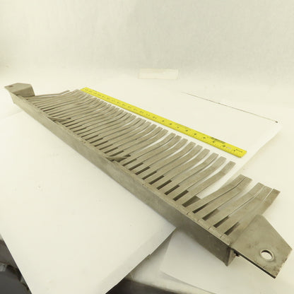 31" Wide Single Direction Material Pass Thru Guard Conveyor 34" Mounting Width
