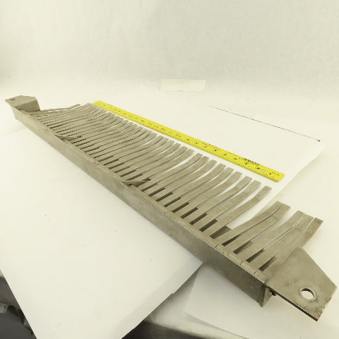 31" Wide Single Direction Material Pass Thru Guard Conveyor 34" Mounting Width