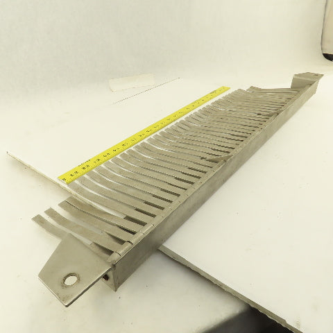 31" Wide Single Direction Material Pass Thru Guard Conveyor 34" Mounting Width