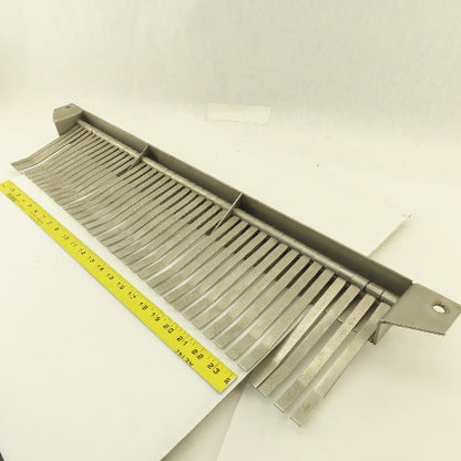 31" Wide Single Direction Material Pass Thru Guard Conveyor 34" Mounting Width