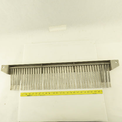 31" Wide Single Direction Material Pass Thru Guard Conveyor 34" Mounting Width