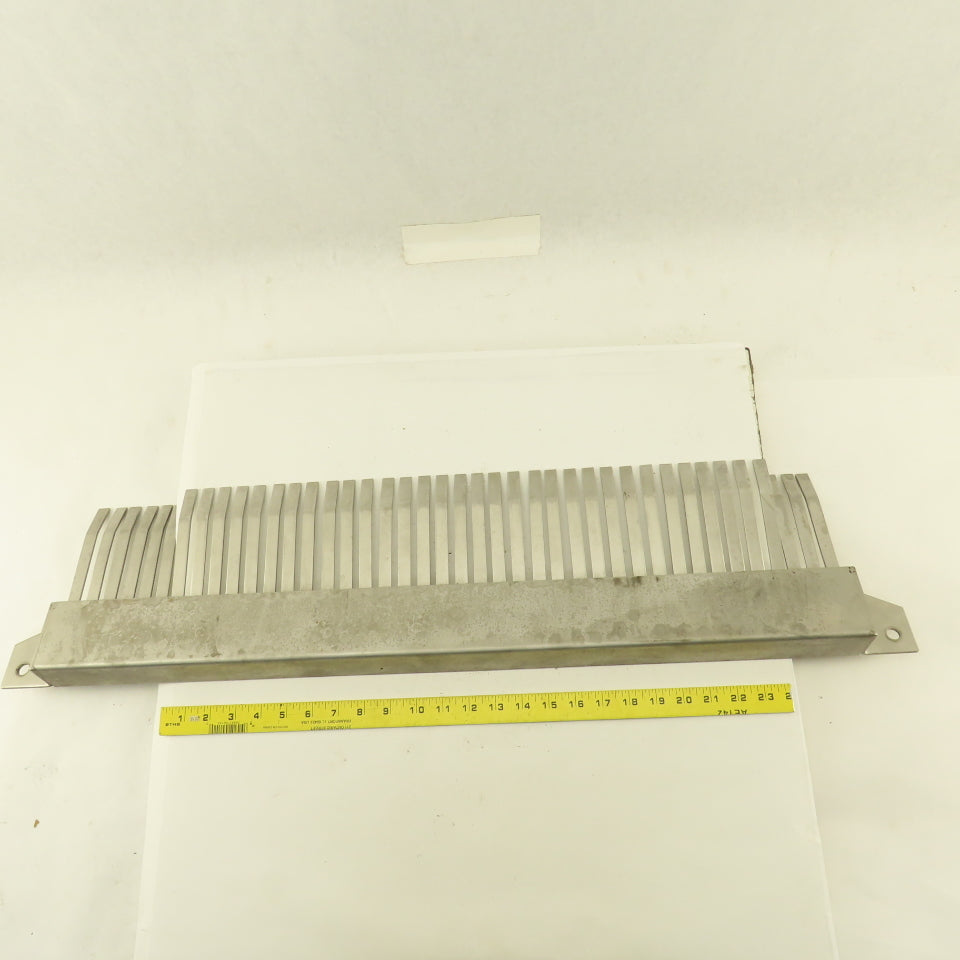 31" Wide Single Direction Material Pass Thru Guard Conveyor 34" Mounting Width