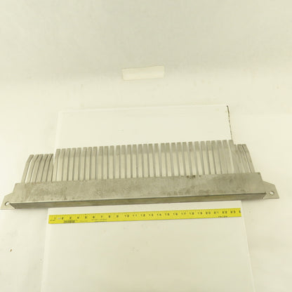 31" Wide Single Direction Material Pass Thru Guard Conveyor 34" Mounting Width