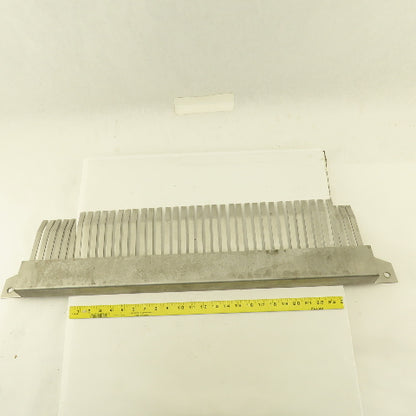 31" Wide Single Direction Material Pass Thru Guard Conveyor 34" Mounting Width