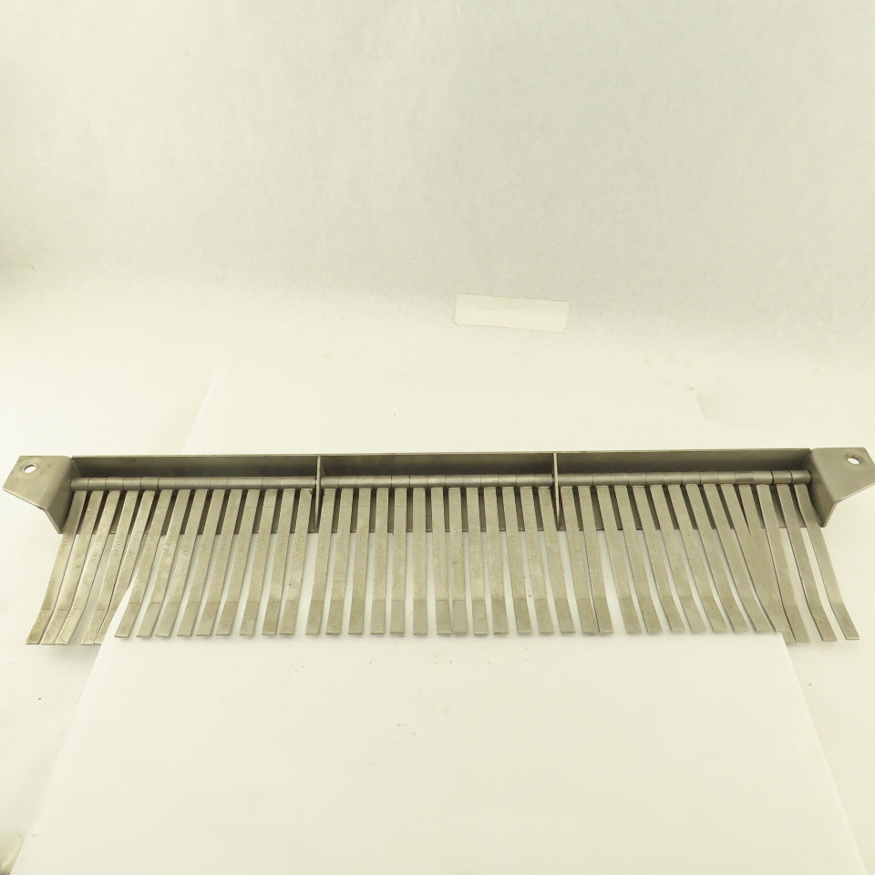 31" Wide Single Direction Material Pass Thru Guard Conveyor 34" Mounting Width