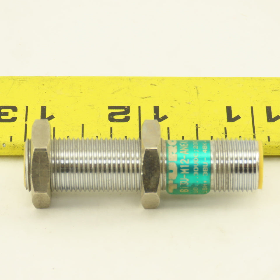 Turck Bi3U-M12-AN6X-H1141 Uprox 10-30VDC Inductive Proximity Sensor