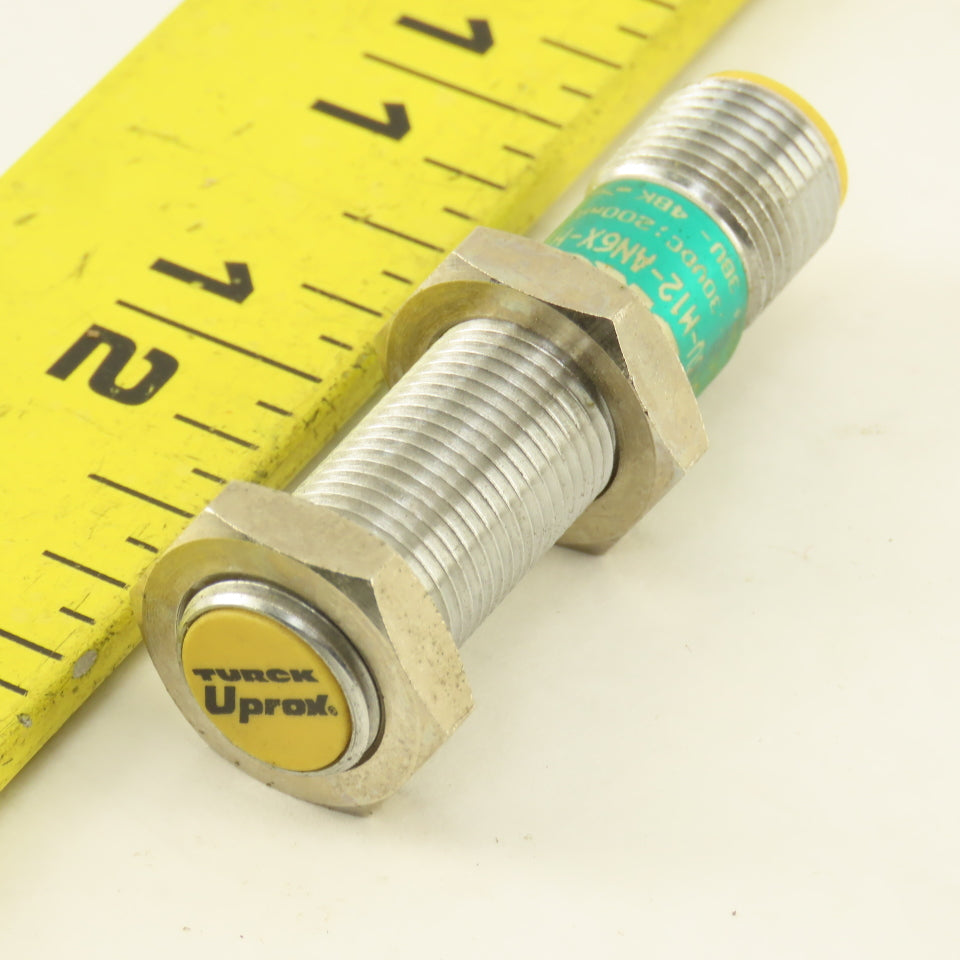 Turck Bi3U-M12-AN6X-H1141 Uprox 10-30VDC Inductive Proximity Sensor