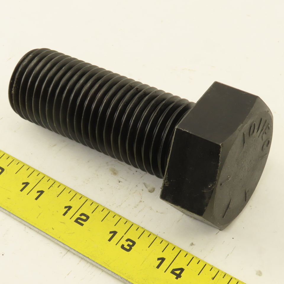 1-1/2"-6 Grade 8 Hex Head Full Thread Bolt 3-3/4" OAL