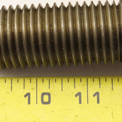 1-1/4"-7 x 4-1/2" Hex Head Bolt Custom Made Mild Steel Lot Of 3