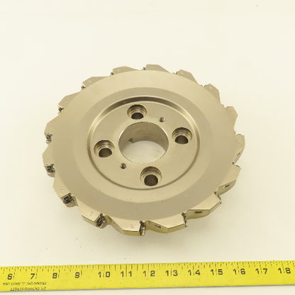 Widia VSM890-12 10" Dia. 16 Edge 90° Indexing Insert Shoulder End Shell Mill