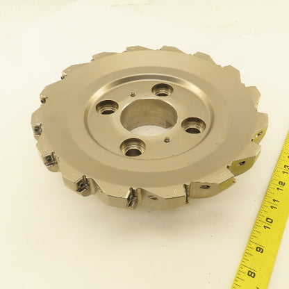 Widia VSM890-12 10" Dia. 16 Edge 90° Indexing Insert Shoulder End Shell Mill