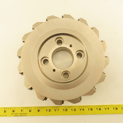 Widia VSM890-12 10" Dia. 16 Edge 90° Indexing Insert Shoulder End Shell Mill