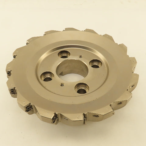 Widia VSM890-12 10" Dia. 16 Edge 90° Indexing Insert Shoulder End Shell Mill