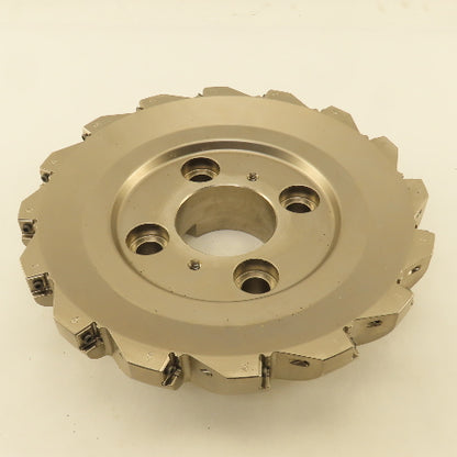 Widia VSM890-12 10" Dia. 16 Edge 90° Indexing Insert Shoulder End Shell Mill