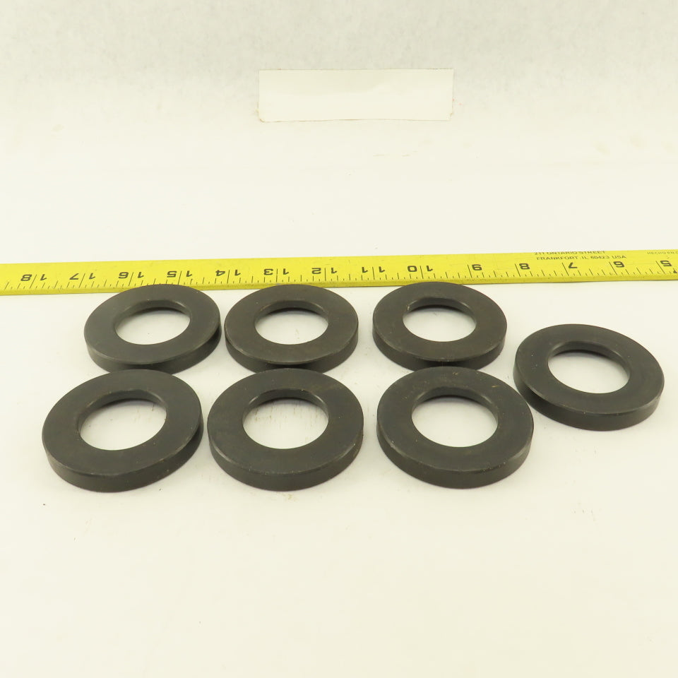 1-3/8" ID Concave Spherical Washer 2-1/2" OD Bottom Only Lot Of 7