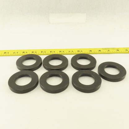 1-3/8" ID Concave Spherical Washer 2-1/2" OD Bottom Only Lot Of 7