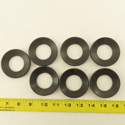 1-3/8" ID Concave Spherical Washer 2-1/2" OD Bottom Only Lot Of 7
