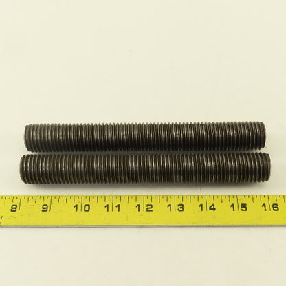 1"-8 Full Length Thread Threaded Rod Stud 8" Long Lot Of 2