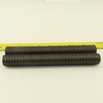 1"-8 Full Length Thread Threaded Rod Stud 8" Long Lot Of 2