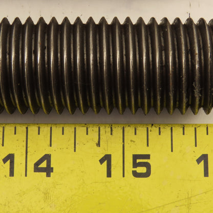 1"-8 Full Length Thread Threaded Rod Stud 8" Long Lot Of 2
