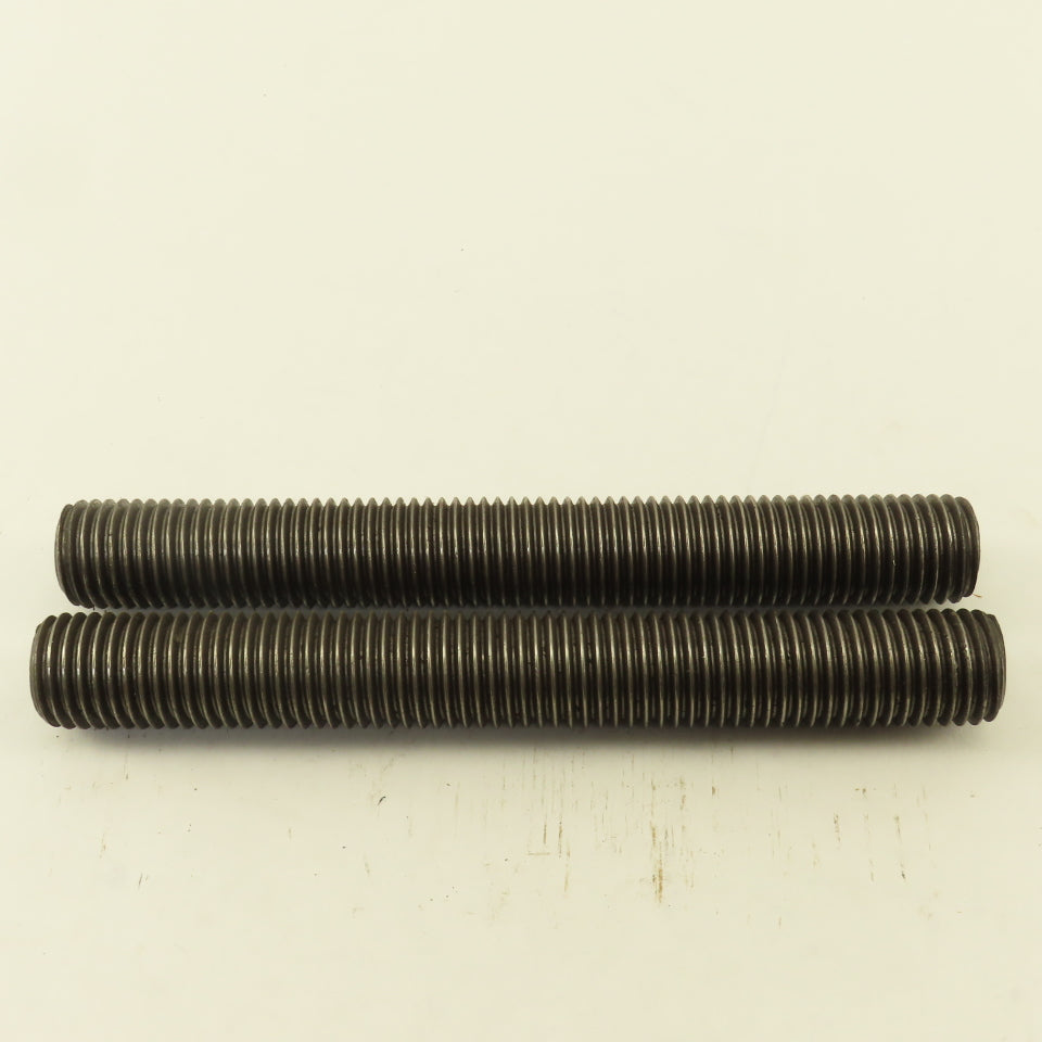 1"-8 Full Length Thread Threaded Rod Stud 8" Long Lot Of 2