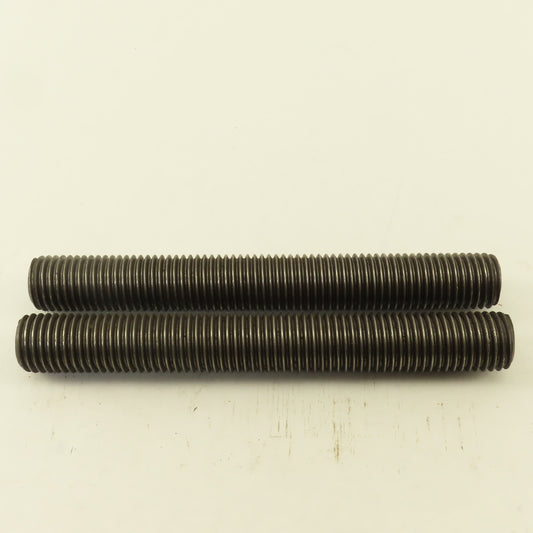 1"-8 Full Length Thread Threaded Rod Stud 8" Long Lot Of 2